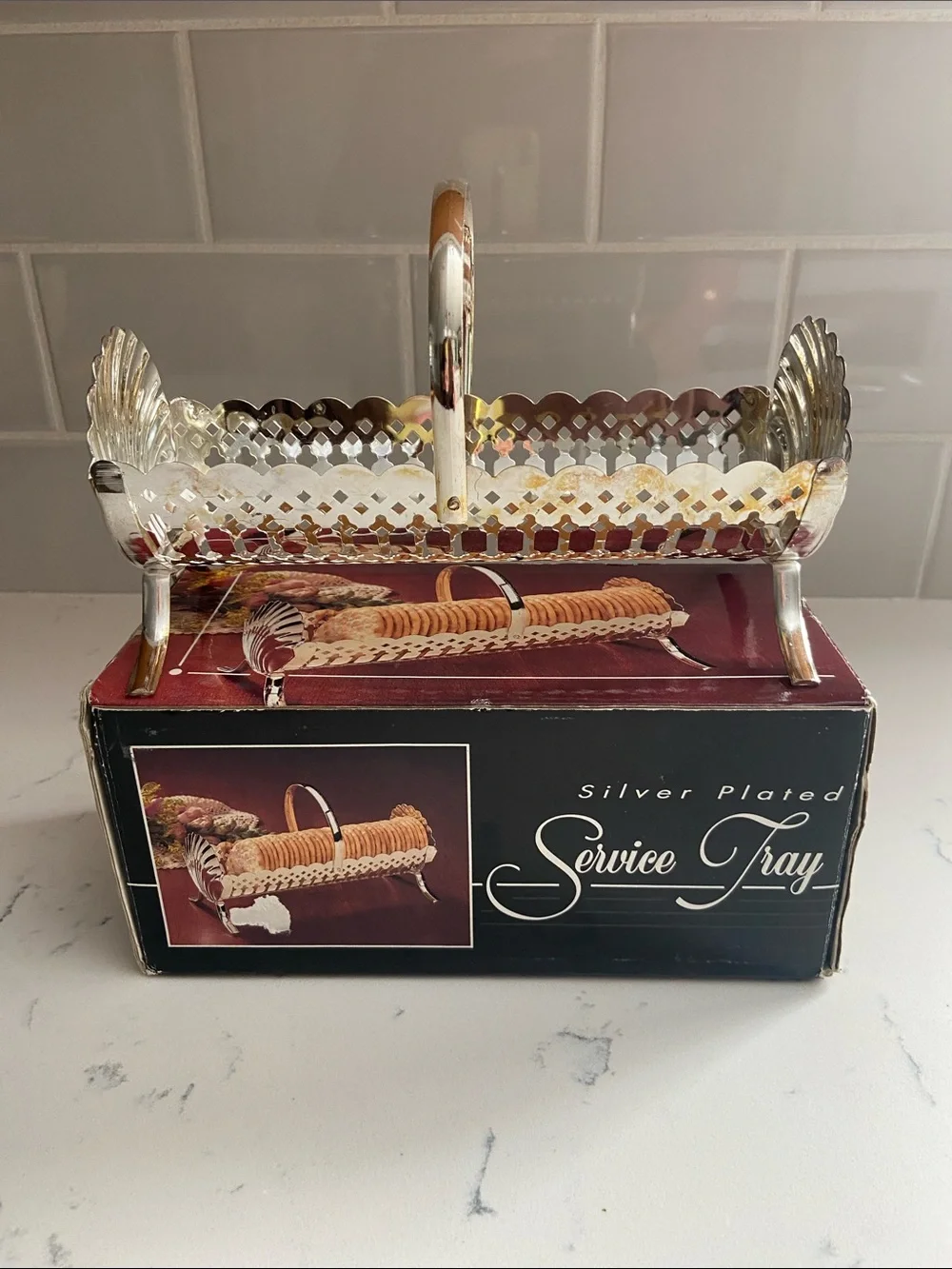 Vintage silver plated